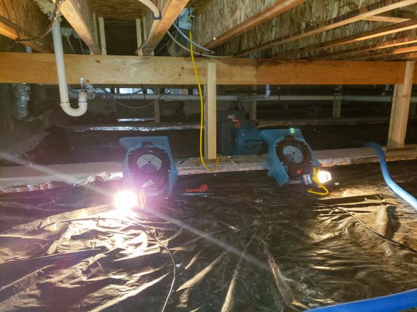 Crawlspace Water Removal in Owings Mills